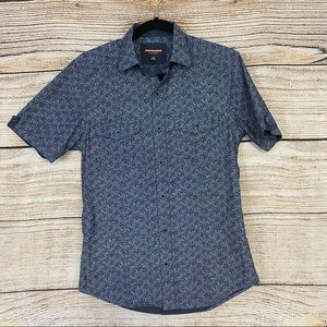 2/$15 Johnston & Murphy Blue and Red Short Sleeve